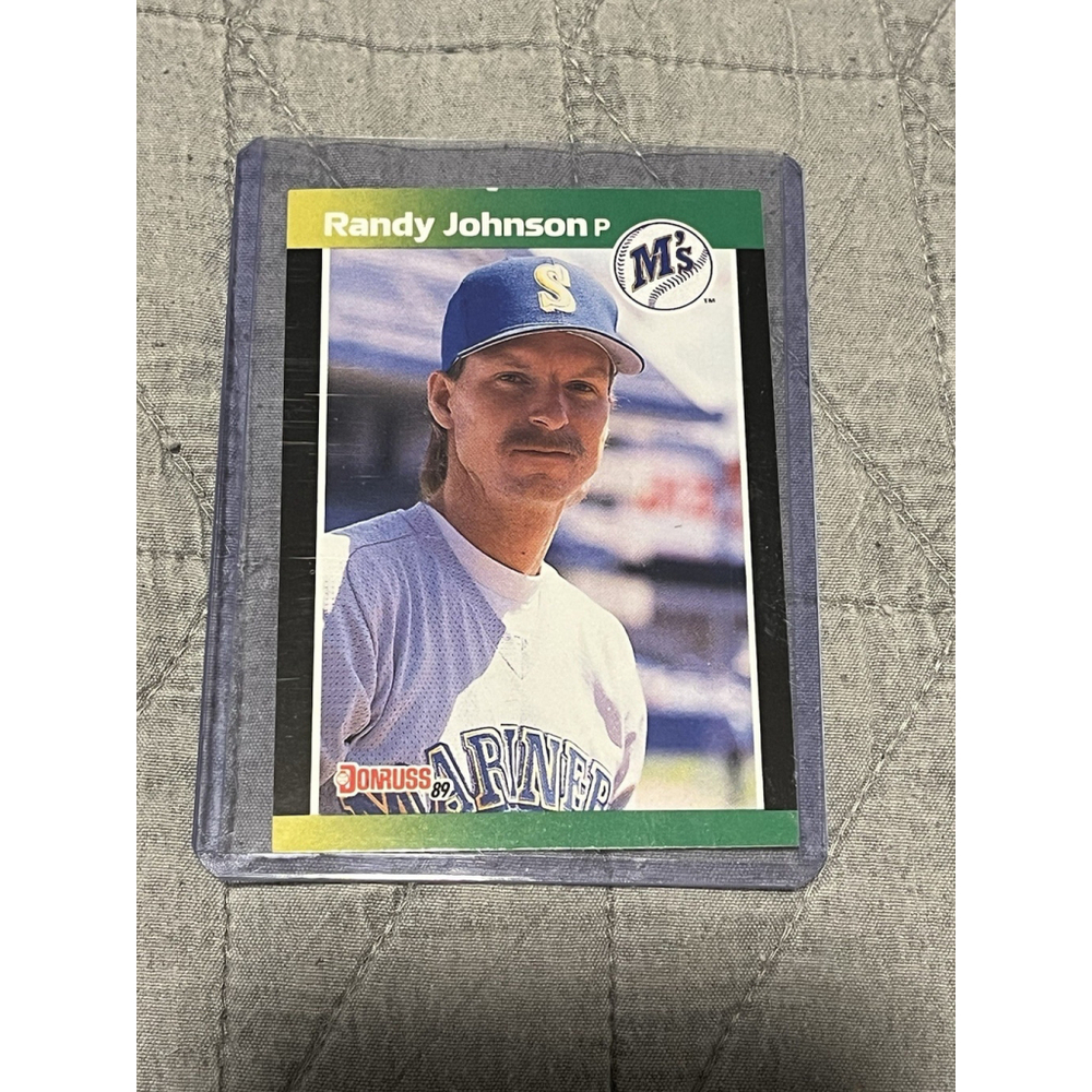 1989 Donruss Randy Johnson Rookie Card Seattle Mariners MLB